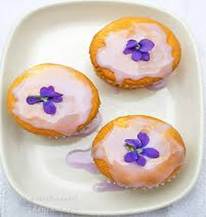 Fresh Violet Glaze (or Icing)